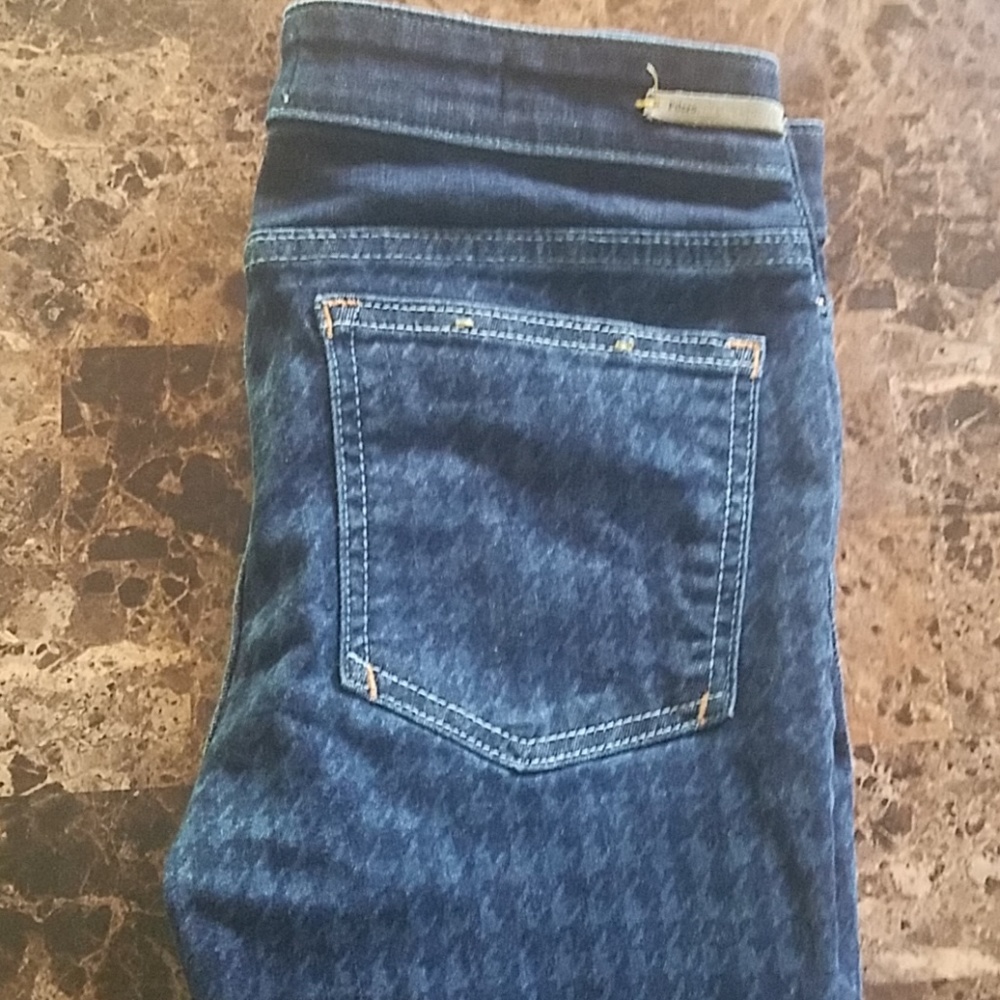 Pilcro & the Letterpress houndstooth SkinnyJean's